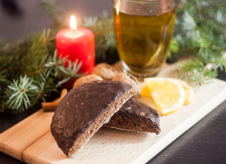 1 Elisenlebkuchen mit Schokoglasur - Dülls Nürnberger Elisenlebkuchen online kaufen